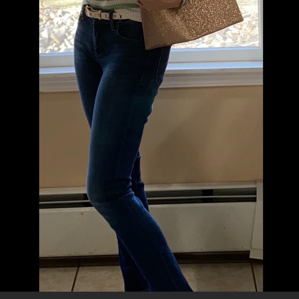 Anne Taylor Stretchy Dark Skinny Jeans Size 2